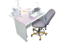 HORN 860 - Modular Compact 860 Sewing Cabinet w/ Electric Lift (Flat Packed) White (fits 860 insert)