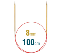 Addi Lace Circular Knitting Needles 100CM X 8.00MM