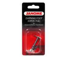 Janome Accessories - Darning Foot (Open Toe) | Opening Darning Foot Low Shank Top Loading.