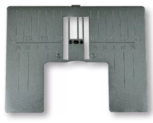Husqvarna Accessories - Straight Stitch Plate with Inch Markings - H68003153D