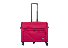 Horn Large Sewing Machine Trolley Bag - Cherry Red