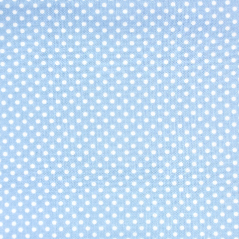 Fabric Gutermann X Birch Summer Loft Pindot 110cm X 10Mt 100% Co Dusty Blue-75