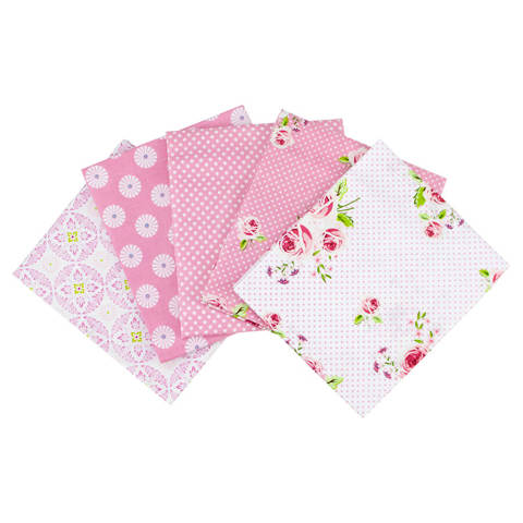 Gutermann X Birch Summer Loft Fq Bundle 5Pc 55X45cm-Pink