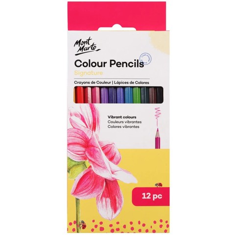 Mont Marte - Colour Pencils 12pc