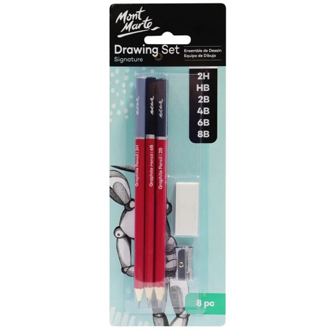 Mont Marte - Drawing Set 8pc