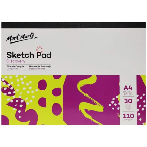 Mont Marte - Sketch Pad A4 30 Sheets