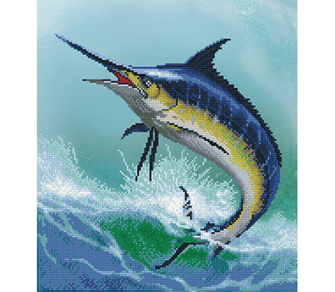 Diamond Dotz Monarch Of The Sea - 42x 47cm