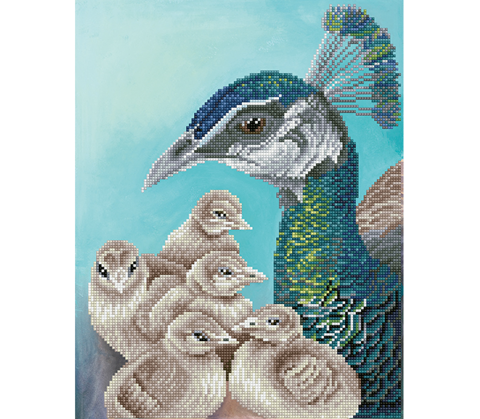 DIAMOND DOTZ - Mother On Guard - 43 x 53cm(16.9  x 20.9 )