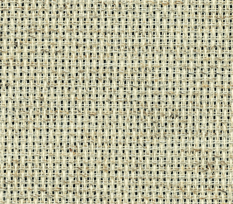 Needlework Fabric Precut Aida Rustico 14Ct/5.4St - 48x53cm cott/visc/lin 51/34/15