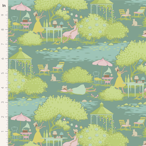 Tilda - Sunday Brunch - Main Scenic - Teal