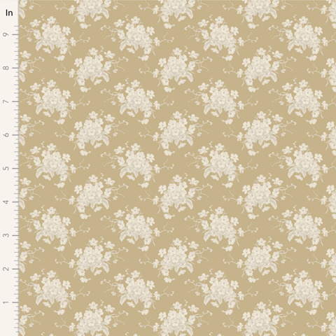 Tilda - Sunday Brunch - White Flower - Sand