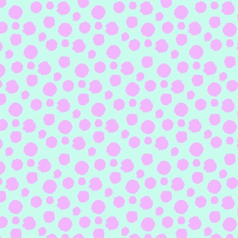 Tula Pink Tabby Road Deja Vu - FURBALLS