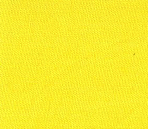 Poplin Polycotton - 80% Polyester & 20% Cotton - 44" (width) - 24 bright yellow