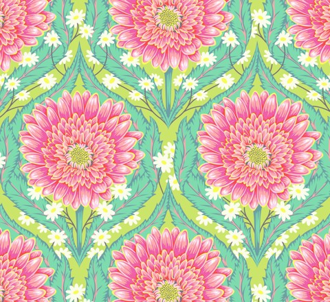 Tula Pink Untamed - Daisy and Confused - MOONBEAM