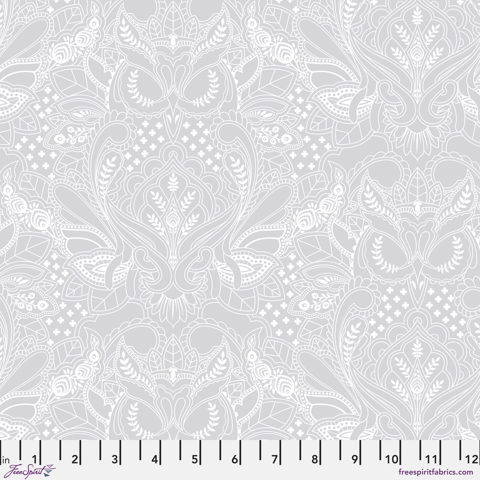 Tula Pink True Colours - Ghost Owl - WHISPER
