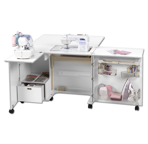 Horn - Kensington MKII Table - White (fits Mega Insert)