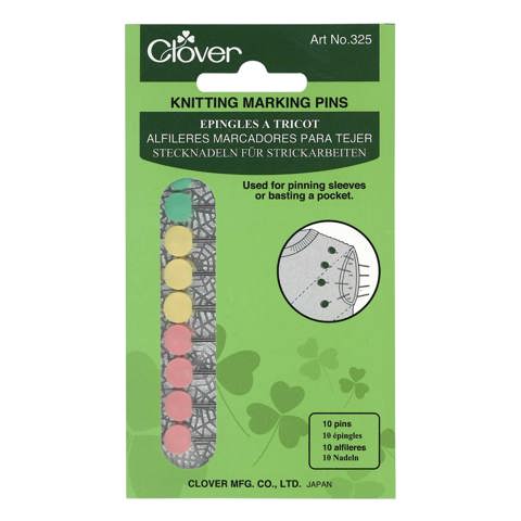 Clover Knitting Marking Pins