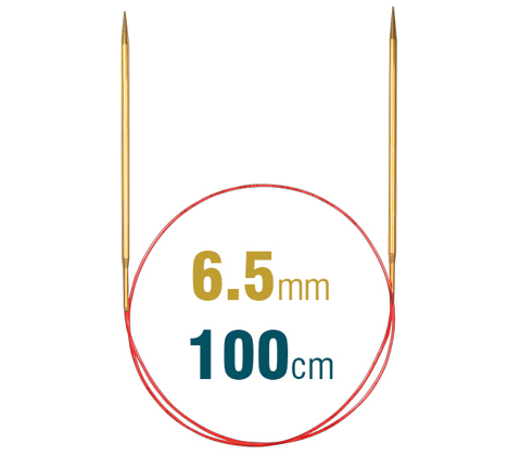 Addi Lace Circular Knitting Needles 100CM X 6.50MM