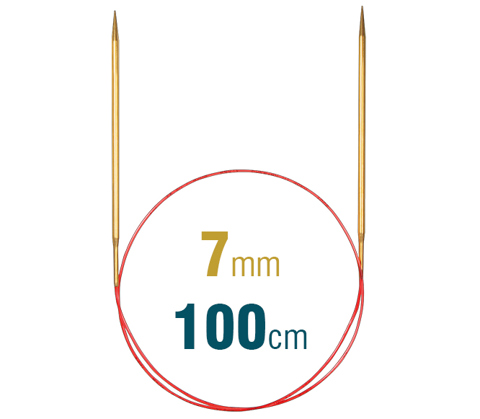 Addi Lace Circular Knitting Needles 100CM X 7.00MM