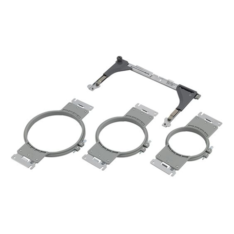 Brother Accessories - ROUND FRAME KIT and ARM C - 100mm, 130mm, 160mm