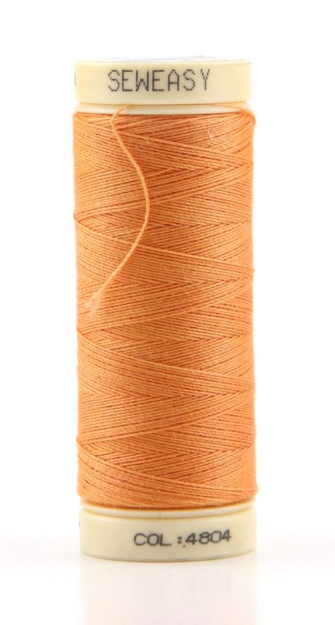 SEW EASY COLLECTION - Thread 100% Organic Cotton 200M - 4804 orange