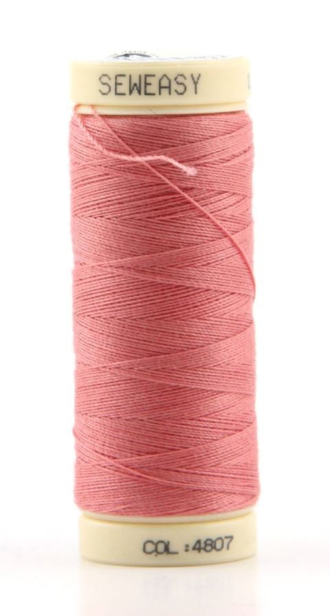 SEW EASY COLLECTION - Thread 100% Organic Cotton 200M - 4807 peach