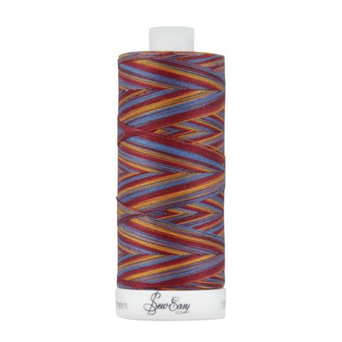 SEW EASY COLLECTION - Fine Quilting Thread 100% Cotton - variegated  50/3 731m col 4263