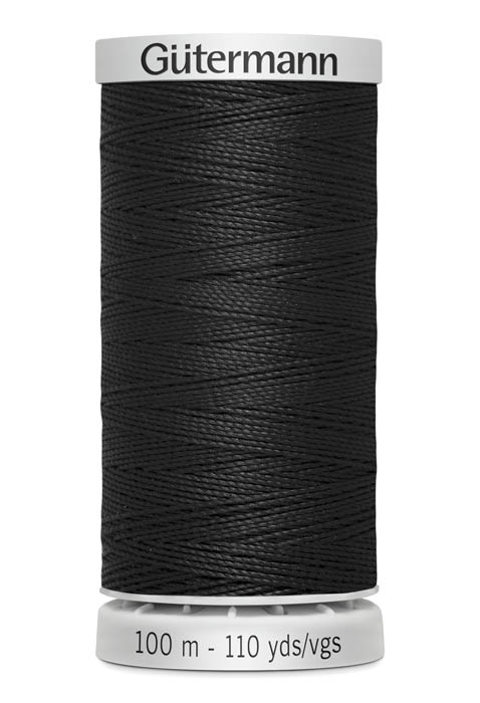 GUTERMANN - Thread Extra Upholstery 100M - 000 black