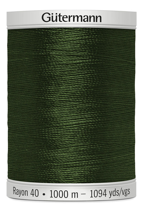 GUTERMANN - Thread Rayon 40 1000M Sulky Machine Embroidery - 1175