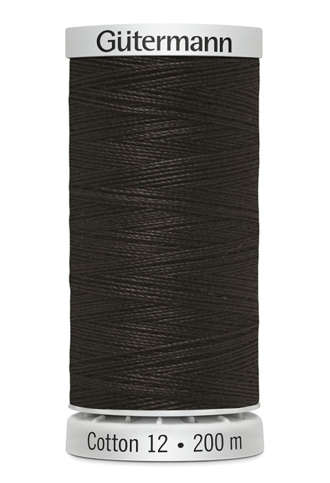 GUTERMANN - Thread Cotton 12 200M Sulky Machine Embroidery - 1131