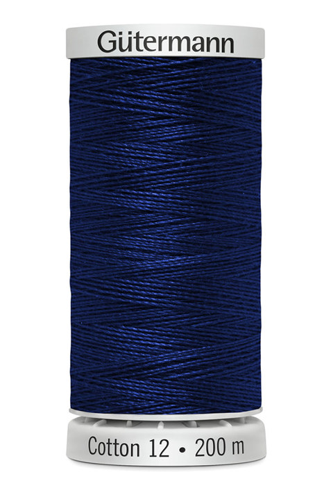 GUTERMANN - Thread Cotton 12 200M Sulky Machine Embroidery - 1199