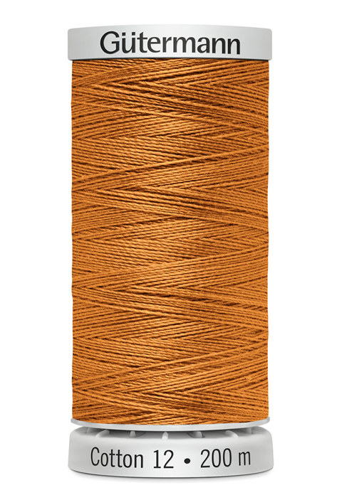 GUTERMANN - Thread Cotton 12 200M Sulky Machine Embroidery - 1238