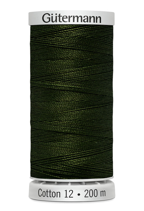 GUTERMANN - Thread Cotton 12 200M Sulky Machine Embroidery - 1271