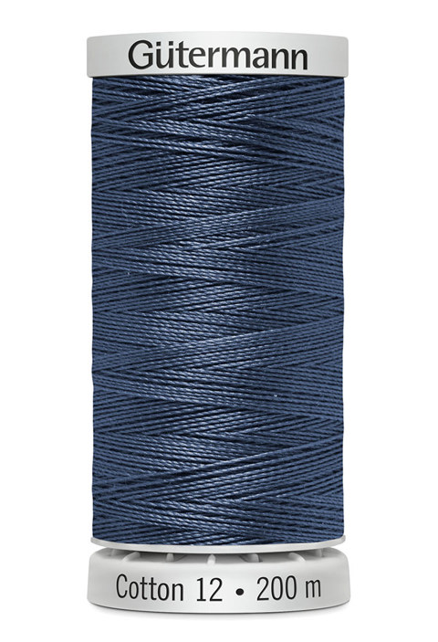 GUTERMANN - Thread Cotton 12 200M Sulky Machine Embroidery - 1283