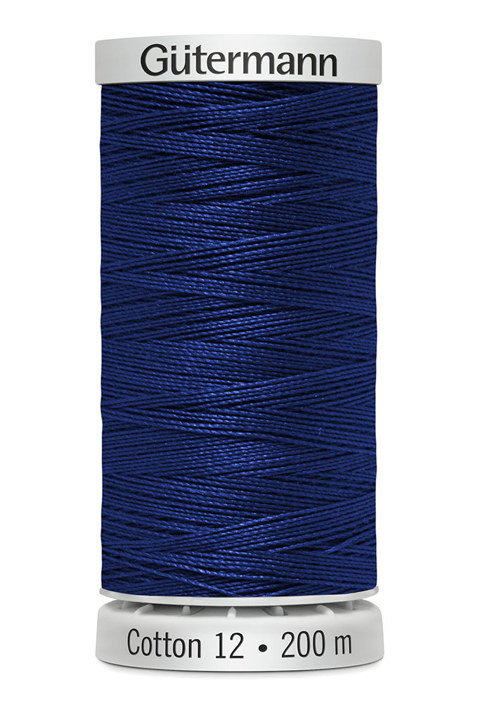 GUTERMANN - Thread Cotton 12 200M Sulky Machine Embroidery - 1293