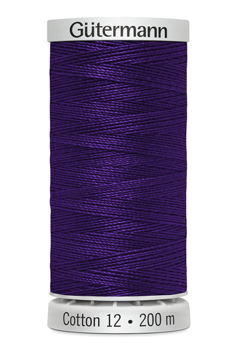 GUTERMANN - Thread Cotton 12 200M Sulky Machine Embroidery - 1299
