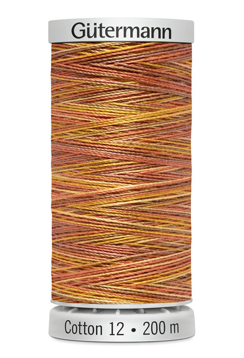 GUTERMANN - Thread Cotton 12 200M Sulky Machine Embroidery - 4004