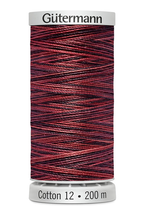 GUTERMANN - Thread Cotton 12 200M Sulky Machine Embroidery - 4007