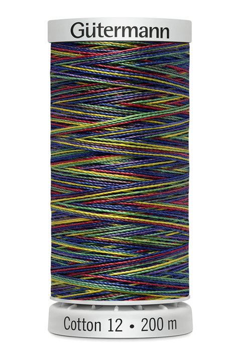 GUTERMANN - Thread Cotton 12 200M Sulky Machine Embroidery - 4106