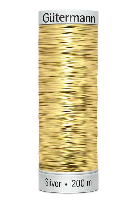 GUTERMANN - Thread Sliver 200M Metal Effect Sulky Machine Emb. - 8003 