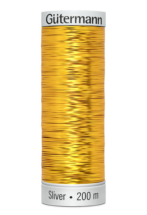 GUTERMANN - Thread Sliver 200M Metal Effect Sulky Machine Emb. - 8007 