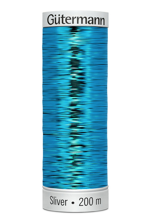 GUTERMANN - Thread Sliver 200M Metal Effect Sulky Machine Emb. - 8017 