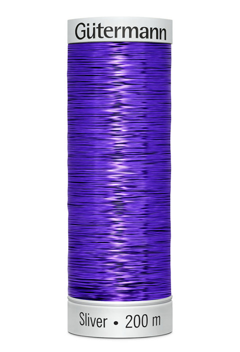 GUTERMANN - Thread Sliver 200M Metal Effect Sulky Machine Emb. - 8050 