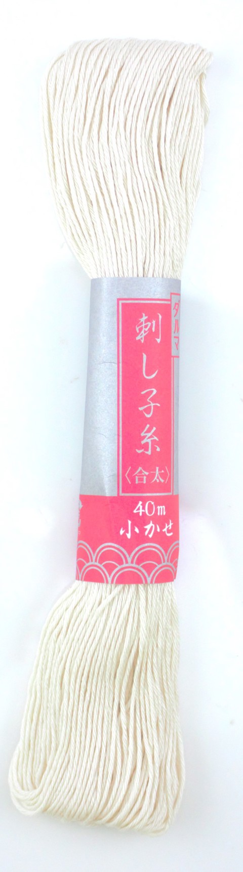 DARUMA SASHIKO THREAD 40M NATURAL 2