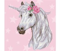 Diamond Art Intermediate Level Design - Unicorn - 32 x 32cm